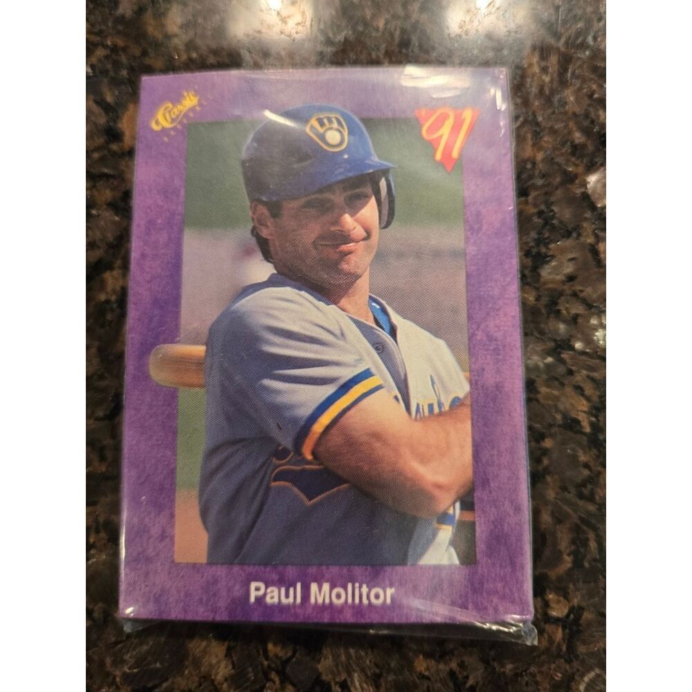 Milwaukee Brewers Team Baseball Cards With Leaders Card Sealed Multipack